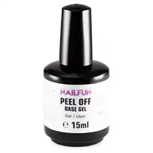 Nailfun Peel-Off Base Gel 15ml für UV und LED Nagellack