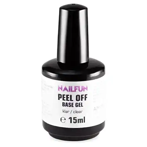 Nailfun Peel-Off Base Gel 15ml für UV und LED Nagellack