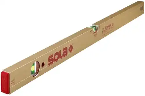 Wasserwaage 1m aus Aluminium mit 2 Libellen von SOLA