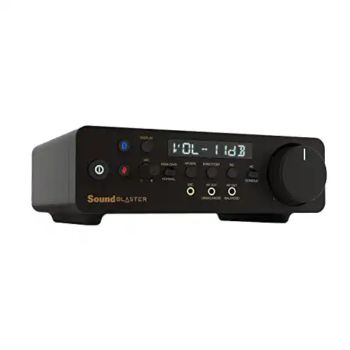 Creative Sound Blaster X5 Externe Soundkarte mit Dual-DAC und Kopfhörerverstärker
