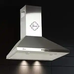 Dunstabzugshaube 50 cm Gurari – Edelstahl Wandhaube mit 1000 m³/h