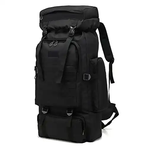 Rucksack 60 Liter Kabxhueo Groß für Outdoor-Aktivitäten