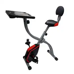 Indoor Bike Ultrasport F-Bike: Klappbarer Fahrradtrainer für Zuhause