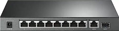 TP-Link TL-SG1210P 10-Port Gigabit PoE LAN Switch mit 10 Gbit/s