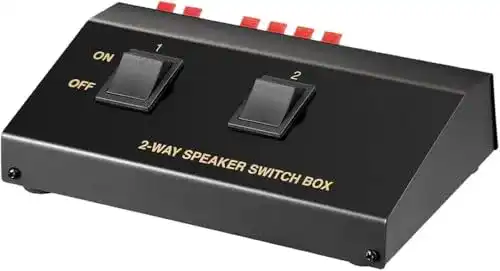 Lautsprecher Umschalter Goobay 60928 für 2 Lautsprecherpaare