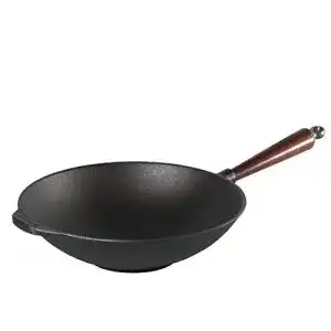 Skeppshult Wok 0865T 3,5 Liter mit Holzgriff