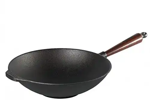 Skeppshult Wok 0865T 3,5 Liter mit Holzgriff