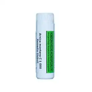Arnica-Globuli von Remedia Homöopathie GmbH mit Arnica montana