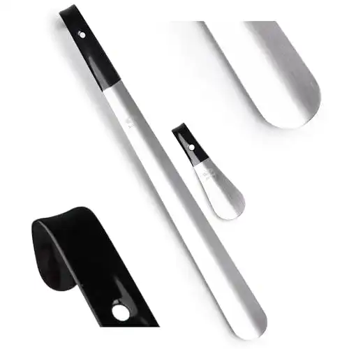 Schuhlöffel Sulpo 2er-Pack aus Edelstahl und Aluminium