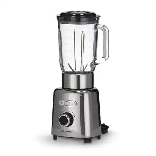 Severin Standmixer 1,5 Liter Vielseitiger Küchenmixer für den Alltag
