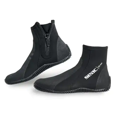 Neoprenschuhe für Damen von Seac Regular Boot – kurzer 5 mm Neoprenstiefel