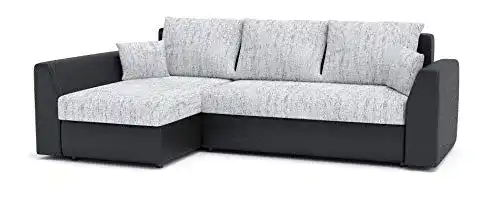 Ecksofa Sofini Paul mit Schlaffunktion und Stauraum