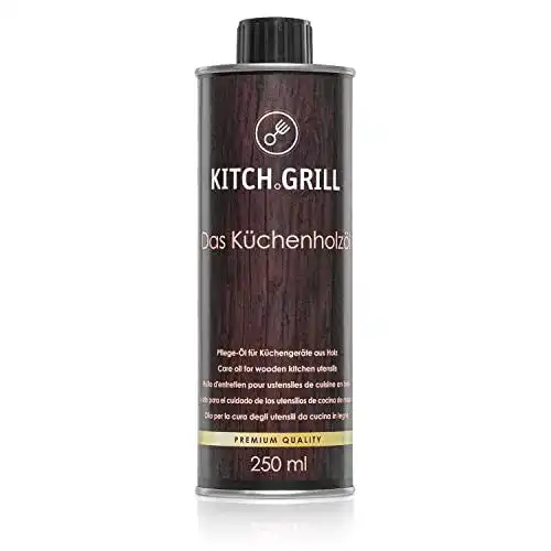 Küchenholzöl KitchGrill 250 ml für Holzpflege und Schutz