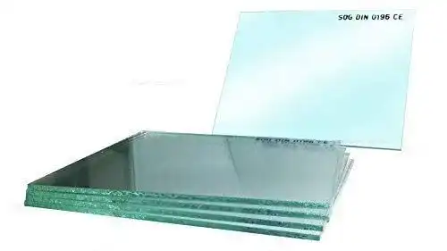 Vorsatzglas n.n, 5 Stück, klare Schweißschutzgläser 90 x 110 mm