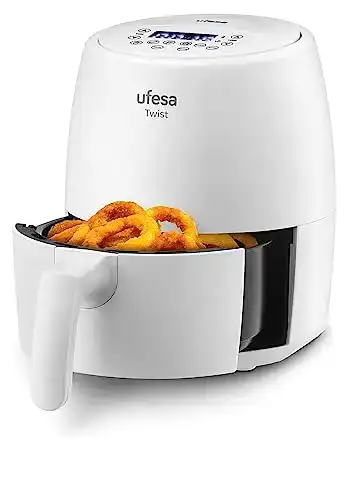 Heißluftfritteuse Ufesa Twist 2L mit 6 Programmen und 1200W