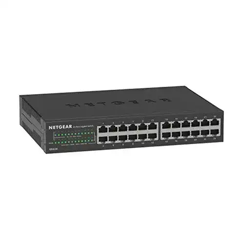 Netgear GS324 24-Port Gigabit Switch für Netzwerkanwendungen
