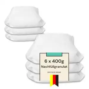 Luftentfeuchter Granulat Vani Nachfüllpack 6er Set 400g