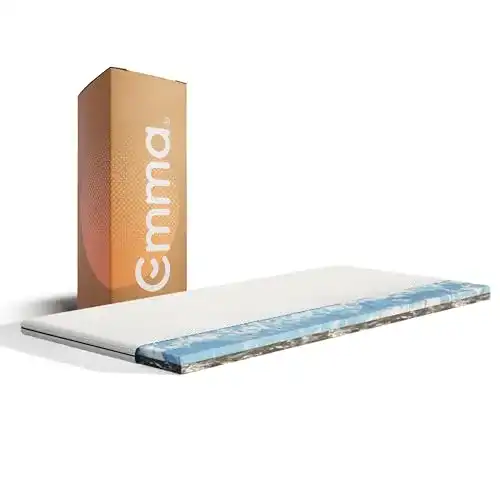 Emma Premium Matratzen Topper mit 6 cm Dicke und wendbarem Design