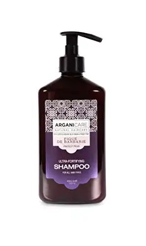 Arganicare Shampoo mit Kaktusfeige und Vitamin E Haarpflege 400 ml