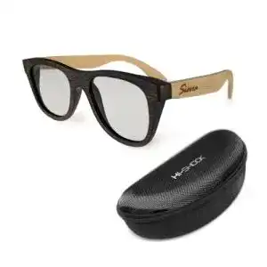 3D-Brille Hi-Shock Passive Bambus Sierra für 4K 3D Fernseher