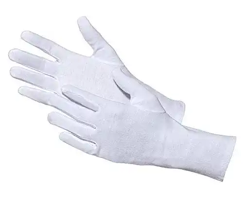 Baumwollhandschuhe für Lebensmittelhandling und Service – waschbar