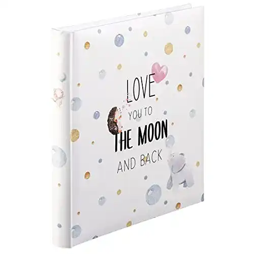 Fotoalbum Hama Babyalbum „To The Moon“ für Jungen und Mädchen