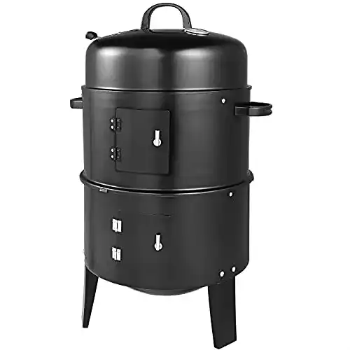 Räucherofen Gardebruk Deuba Smoker 3 in 1 mit Thermometer