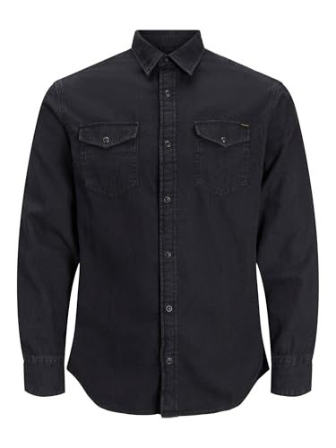 Jeanshemd für Herren von Jack & Jones im Comfort Fit