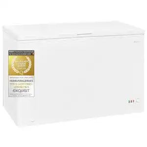 Gefriertruhe 300 Liter Exquisit GT320-030D in Weiß