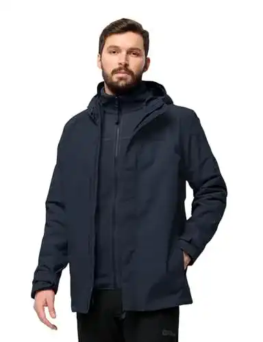 3-in-1-Jacke für Herren von Jack Wolfskin Altenberg in Größe M