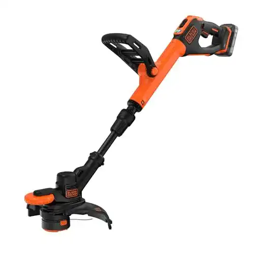 Black+Decker 18V Akku-Rasentrimmer mit 28 cm Schnittbreite