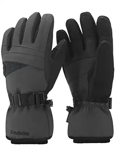 Skihandschuhe Andake mit 3M Thinsulate und Touchscreen-Funktion