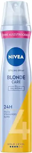 Nivea Blonde Care Styling Spray Haarspray für blondes Haar 250 ml