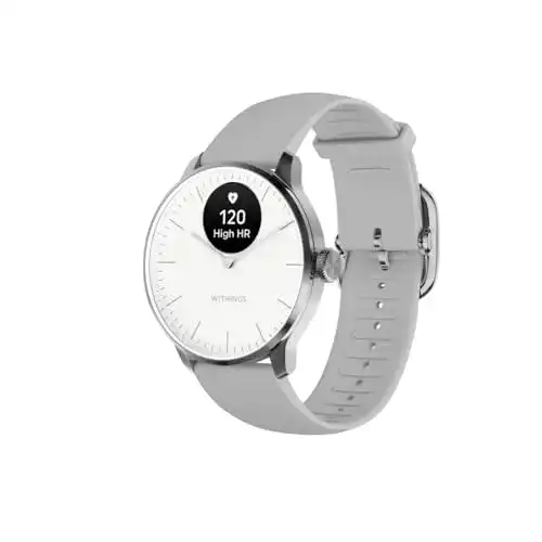 Withings ScanWatch Light Hybrid Smartwatch für Damen mit Herzüberwachung und Aktivitätstracking
