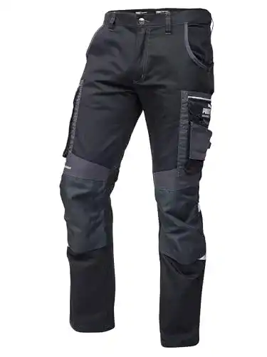 Arbeitshose von PUMA Work Wear mit vielen Taschen und Reflektoren