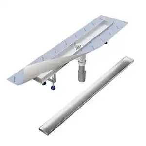 Befliesbare Duschrinne Aquabad SDS Pro 80 cm aus Edelstahl