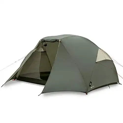 Qeedo Light Birch L Trekkingzelt für 5 Personen mit geringem Packmaß