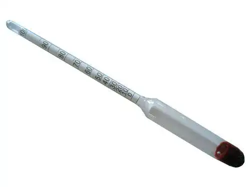 Alkoholmeter Dr. Richter 0-100 Vol% ohne Thermometer