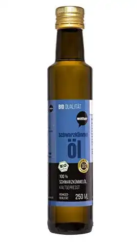 Bio Schwarzkümmelöl 250 ml von Wohltuer – hochwertige natürliche Zutaten