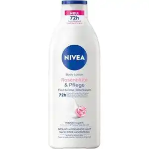 Nivea Body Lotion Rosenblüte & Pflege mit Arganöl und 72h Feuchtigkeit