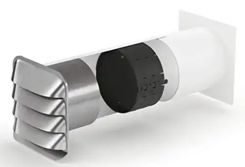 Mauerkasten Naber E-Jal Col 150 mit Thermobox für Abluftführung