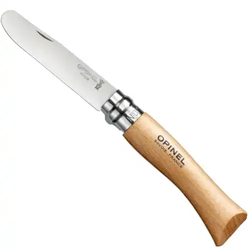 Schnitzmesser für Kinder Opinel 016967 aus Edelstahl in Braun