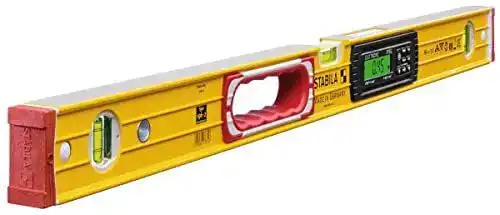 Stabila elektronische Wasserwaage TECH 196 mit Digital-Displays und IP65-Schutz