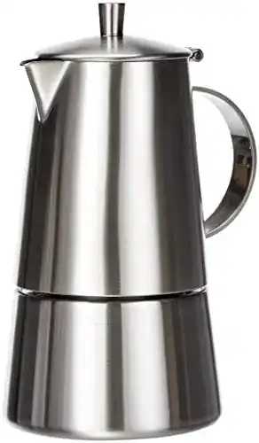 Cilio Espressokocher Modena 202298 aus Edelstahl für 4 Tassen