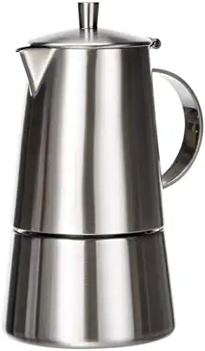 Cilio Espressokocher Modena 202298 aus Edelstahl für 4 Tassen