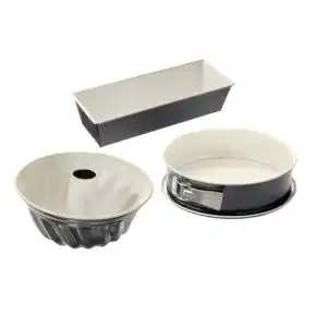 Dr. Oetker 3er Set Backformen: Springform, Gugelhupfform und Kastenform