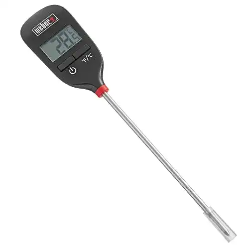 Grillthermometer Weber Digital Taschenthermometer mit Sofortanzeige