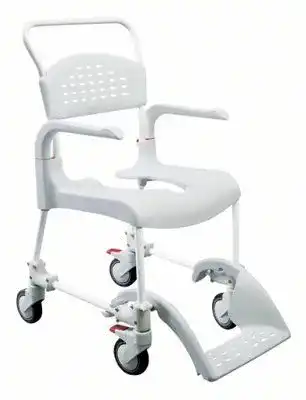 Fahrbarer Toilettenstuhl Etac Dusch- und Toilettenrollstuhl