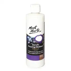 Mont Marte Pouring Medium 240ml für Acrylfarben Fließverhalten verbessern