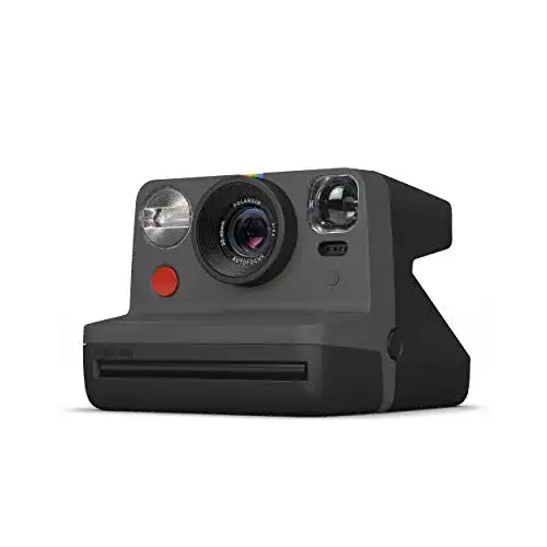Polaroid Now i-Type Sofortbildkamera in Schwarz, ohne Filme